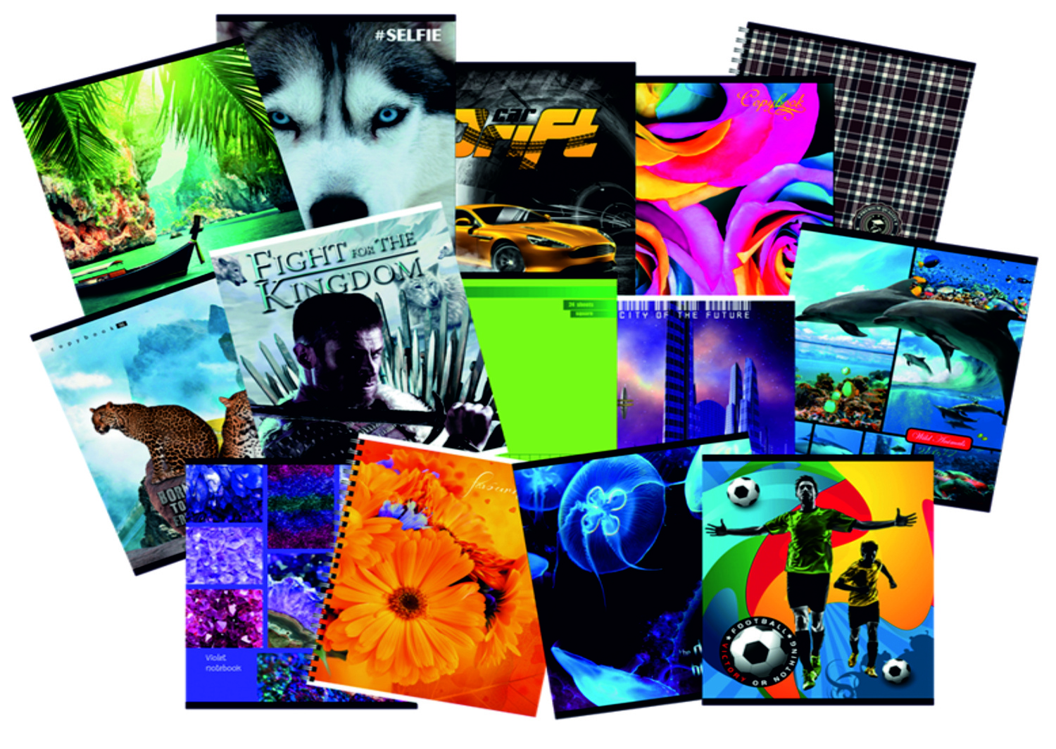 Дизайнерские тетрадки 